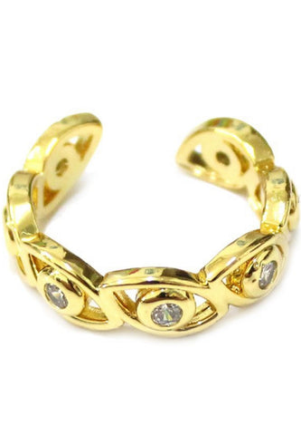 Golden Eye Ring