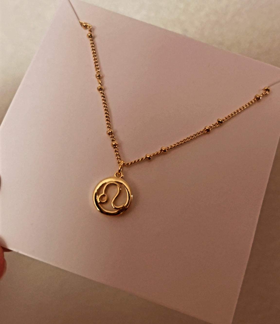Leo Zodiac Necklace