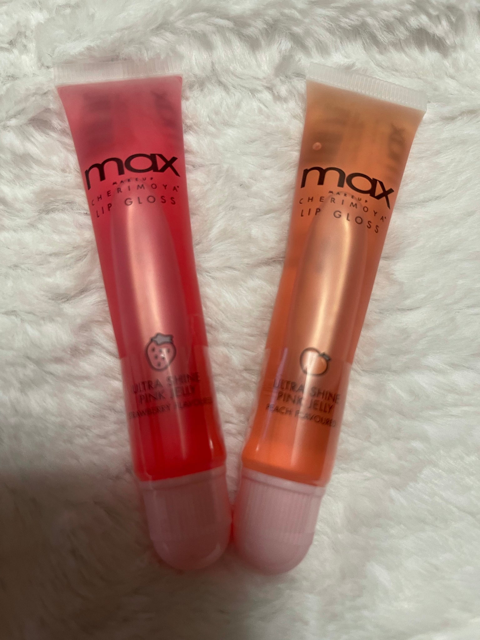 Strawberry or Peach Lip Gloss