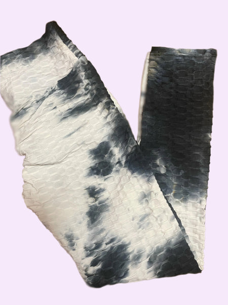 Black & White Honeycomb Leggings